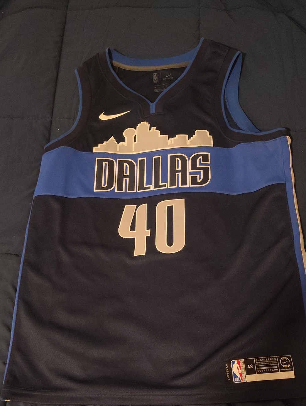 Nike Dallas Mavericks NBA Skyline City Edition Jersey 2021/22 Harrison Barnes